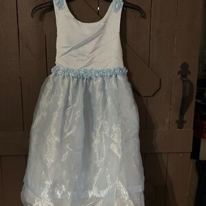 Elegant Blue Kids Dress